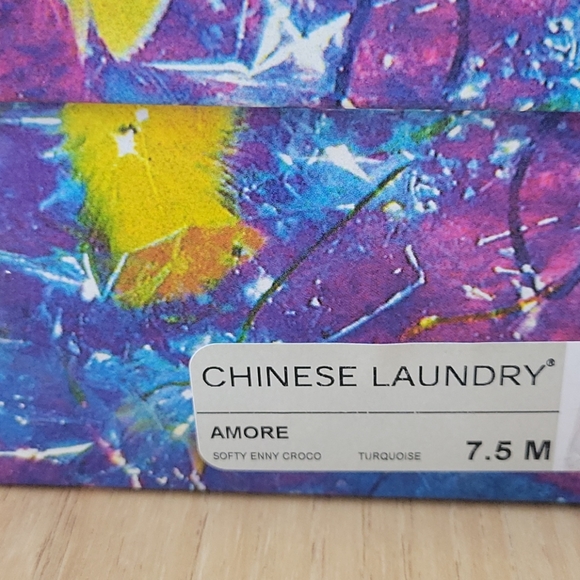 NIB Chinese Laundry Amore Platform Leather Sandal - Picture 15 of 16